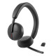 DELL WL3024 Headset Wired & Wireless Head-band Calls/Music USB Type-C Bluetooth Black DELL WL3024 Headset Wired & Wireless Head-band Calls/Music USB Type-C Bluetooth Black