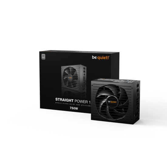 be quiet! Straight Power 12 power supply unit 750 W 20+4 pin ATX ATX Black be quiet! Straight Power 12 power supply unit 750 W 20+4 pin ATX ATX Black