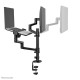Neomounts DS20-425BL2 Monitor arm with laptop holder 17-27" - space saving Neomounts DS20-425BL2 Monitor arm with laptop holder 17-27" - space saving