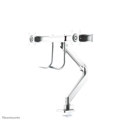 Neomounts NM-D775DXWHITE Monitor arm 10-32" - gas spring - Topfix - 180°-stop