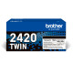 Brother TN-2420TWIN toner cartridge 2 pc(s) Original Brother TN-2420TWIN toner cartridge 2 pc(s) Original