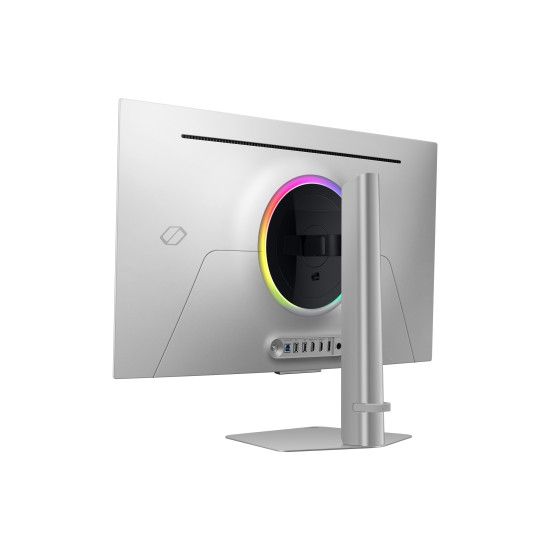 Monitor|SAMSUNG|32"|Gaming/Smart/4K|Panel OLED|3840x2160|16:9|0.03 ms|Speakers|Swivel|Pivot|Height adjustable|Tilt|Colour Silver|LS32DG802SUXDU Monitor|SAMSUNG|32"|Gaming/Smart/4K|Panel OLED|3840x2160|16:9|0.03 ms|Speakers|Swivel|Pivot|Height adjustable|Tilt|Colour Silver|LS32DG802SUXDU