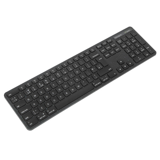 Targus AKB873NO keyboard Universal RF Wireless + Bluetooth QWERTY Nordic Black Targus AKB873NO keyboard Universal RF Wireless + Bluetooth QWERTY Nordic Black