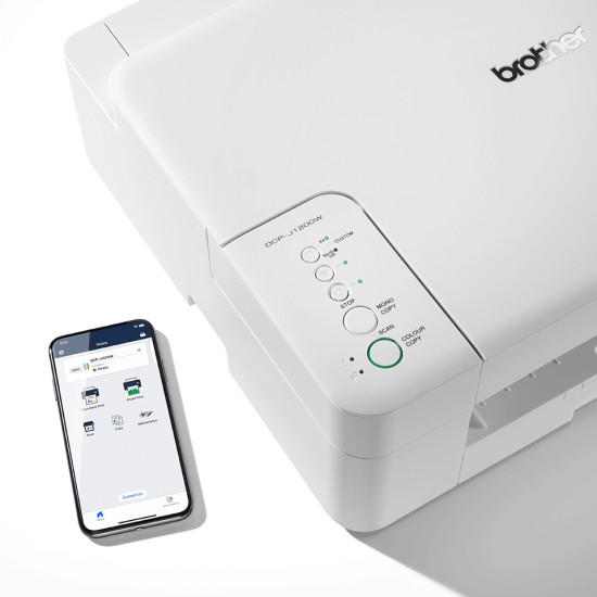 Brother DCP-J1200W multifunction printer Inkjet A4 1200 x 6000 DPI Wi-Fi Brother DCP-J1200W multifunction printer Inkjet A4 1200 x 6000 DPI Wi-Fi