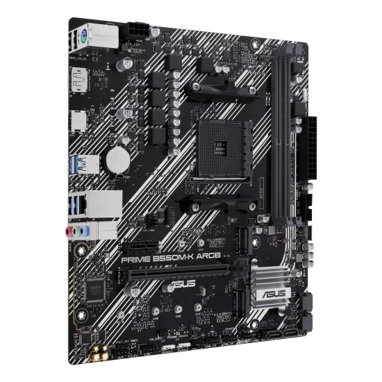 Mainboard|ASUS|AMD B550|SAM4|Micro-ATX|Memory DDR4|Memory slots 2|1xPCI-Express 3.0 1x|1xPCI-Express 3.0 16x|1xPCI-Express 4.0 16x|1xM.2|1xHDMI|1xDisplayPort|1xAudio-In|1xAudio-Out|1xMicrophone|2xUSB 2.0|4xUSB 3.2|1xPS/2|1xRJ45|PRIMEB550M-KARGB Mainboard|ASUS|AMD B550|SAM4|Micro-ATX|Memory DDR4|Memory slots 2|1xPCI-Express 3.0 1x|1xPCI-Express 3.0 16x|1xPCI-Express 4.0 16x|1xM.2|1xHDMI|1xDisplayPort|1xAudio-In|1xAudio-Out|1xMicrophone|2xUSB 2.0|4xUSB 3.2|1xPS/2|1xRJ45|PRIMEB550M-KARGB