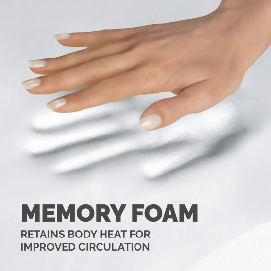 Fellowes Mouse Mat Wrist Support - Memory Foam Mouse Pad with Soft Foam Pillow - Ergonomic Mouse Mat for Computer, Laptop, Home Office Use - Compatible with Laser and Optical Mice - Silver Fellowes Mouse Mat Wrist Support - Memory Foam Mouse Pad with Soft Foam Pillow - Ergonomic Mouse Mat for Computer, Laptop, Home Office Use - Compatible with Laser and Optical Mice - Silver
