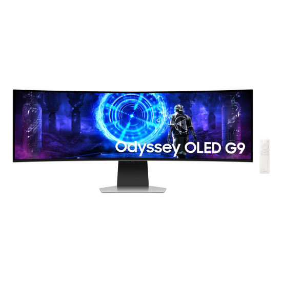 Samsung S49DG950SU computer monitor 124.5 cm (49") 5120 x 1440 pixels Dual QHD OLED Silver Samsung S49DG950SU computer monitor 124.5 cm (49") 5120 x 1440 pixels Dual QHD OLED Silver