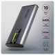 AXAGON EEM2-SD2 USB-C 3.2 Gen 2 - M.2 NVMe / SATA SSD 30-80mm ALU box grey, LCD display AXAGON EEM2-SD2 USB-C 3.2 Gen 2 - M.2 NVMe / SATA SSD 30-80mm ALU box grey, LCD display
