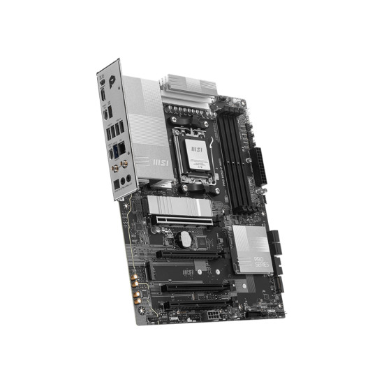 Mainboard|MSI|AMD B850|SAM5|ATX|Memory DDR5|Memory slots 4|4xPCI-Express 16x|3xM.2|1xHDMI|1xAudio-In|1xAudio-Out|4xUSB 2.0|2xUSB 3.2|2xUSB-C|1xOptical S/PDIF|1xRJ45|PROB850-PWIFI Mainboard|MSI|AMD B850|SAM5|ATX|Memory DDR5|Memory slots 4|4xPCI-Express 16x|3xM.2|1xHDMI|1xAudio-In|1xAudio-Out|4xUSB 2.0|2xUSB 3.2|2xUSB-C|1xOptical S/PDIF|1xRJ45|PROB850-PWIFI