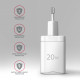 Axagon ACU-PQ20W mobile device charger Universal White AC Fast charging Indoor Axagon ACU-PQ20W mobile device charger Universal White AC Fast charging Indoor