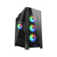 COUGAR Gaming CGR-5AD1B-RGB Midi Tower Black COUGAR Gaming CGR-5AD1B-RGB Midi Tower Black