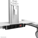 NEOMOUNTS BY NEWSTAR SELECT MOBILE DISPLAY FLOOR STAND (32-75") 10 CM. WHEELS WHITE NEOMOUNTS BY NEWSTAR SELECT MOBILE DISPLAY FLOOR STAND (32-75") 10 CM. WHEELS WHITE