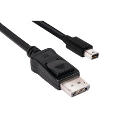 Mini DisplayPort to DisplayPort 1.4 HBR3 8K60Hz Cable, 2 Meter / 6.56 Feet
