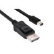 CLUB3D Mini DisplayPort to DisplayPort 1.4 HBR3 8K60Hz Cable, 2 Meter / 6.56 Feet CLUB3D Mini DisplayPort to DisplayPort 1.4 HBR3 8K60Hz Cable, 2 Meter / 6.56 Feet