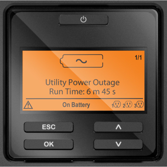 APC Smart-UPS On-Line, 2200VA, Tower, 230V, 8x C13+2x C19 IEC outlets, SmartSlot, Extended runtime, W/O rail kit APC Smart-UPS On-Line, 2200VA, Tower, 230V, 8x C13+2x C19 IEC outlets, SmartSlot, Extended runtime, W/O rail kit