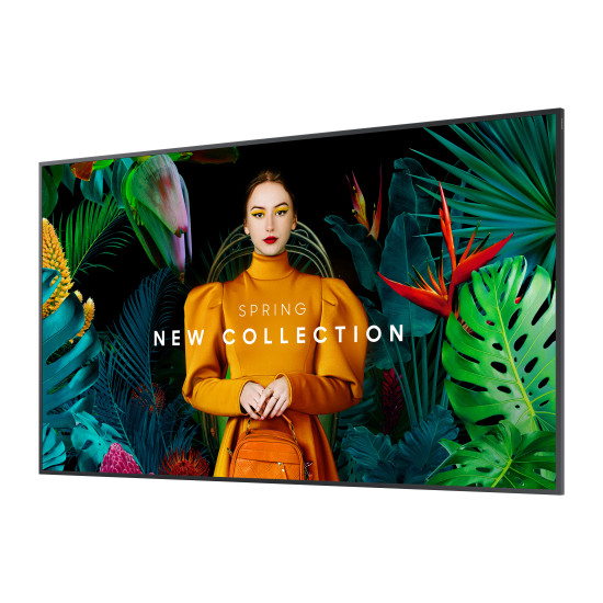 Samsung QM55C Digital signage flat panel 139.7 cm (55") LCD Wi-Fi 500 cd/m² 4K Ultra HD Black Tizen 24/7 Samsung QM55C Digital signage flat panel 139.7 cm (55") LCD Wi-Fi 500 cd/m² 4K Ultra HD Black Tizen 24/7