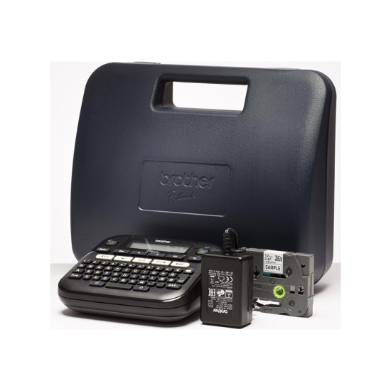 Brother PT-D210VP label printer Thermal transfer 180 x 180 DPI 20 mm/sec QWERTY Brother PT-D210VP label printer Thermal transfer 180 x 180 DPI 20 mm/sec QWERTY