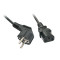 2m Schuko angled to C13 Mains Cable