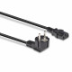 Lindy 3m Schuko 2 Pin Plug to IEC C13 Power Cable, Black Lindy 3m Schuko 2 Pin Plug to IEC C13 Power Cable, Black