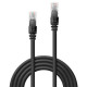 Lindy 1m Cat.6 U/UTP Network Cable, Black Lindy 1m Cat.6 U/UTP Network Cable, Black