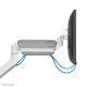 Neomounts DS70PLUS-450WH1 Monitor arm 17-49" - gas spring - Topfix - 180°-stop Neomounts DS70PLUS-450WH1 Monitor arm 17-49" - gas spring - Topfix - 180°-stop