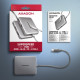 N HMC-5HL USB 5Gbps hub 2x USB-A HDMI 4k/60Hz RJ-45 GLAN PD 100W kabel USB-C N HMC-5HL USB 5Gbps hub 2x USB-A HDMI 4k/60Hz RJ-45 GLAN PD 100W kabel USB-C