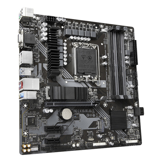 Mainboard|GIGABYTE|Intel B760 Express|LGA1700|Micro-ATX|Memory DDR4|Memory slots 4|2xPCI-Express 3.0 1x|1xPCI-Express 4.0 16x|2xM.2|1x15pin D-sub|1xHDMI|2xDisplayPort|2xUSB 2.0|3xUSB 3.2|1xUSB-C|1xPS/2|1xRJ45|3xAudio port|B760MDS3HDDR4 Mainboard|GIGABYTE|Intel B760 Express|LGA1700|Micro-ATX|Memory DDR4|Memory slots 4|2xPCI-Express 3.0 1x|1xPCI-Express 4.0 16x|2xM.2|1x15pin D-sub|1xHDMI|2xDisplayPort|2xUSB 2.0|3xUSB 3.2|1xUSB-C|1xPS/2|1xRJ45|3xAudio port|B760MDS3HDDR4