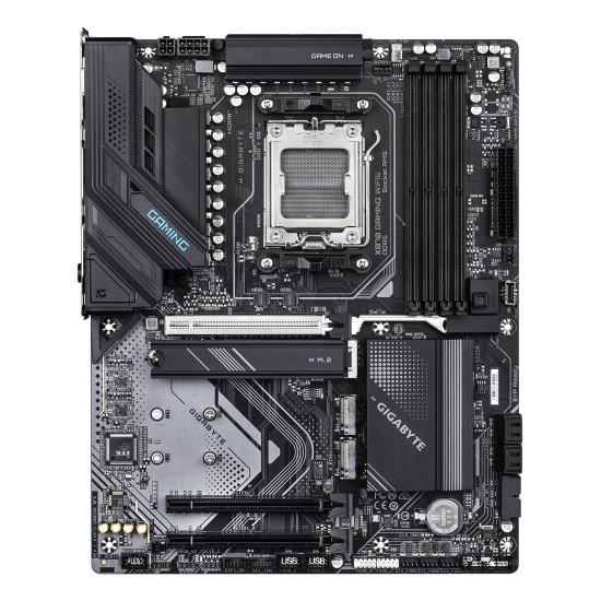 X870 GAMING WIFI6 Motherboard - Supports AMD Ryzen 9000 CPUs, 8+2+2 phases VRM, up to 8000MHz DDR5 (OC), 1xPCIe 5.0 + 2xPCIe 4.0, Wi-Fi 6, 2.5GbE LAN, USB 4 X870 GAMING WIFI6 Motherboard - Supports AMD Ryzen 9000 CPUs, 8+2+2 phases VRM, up to 8000MHz DDR5 (OC), 1xPCIe 5.0 + 2xPCIe 4.0, Wi-Fi 6, 2.5GbE LAN, USB 4