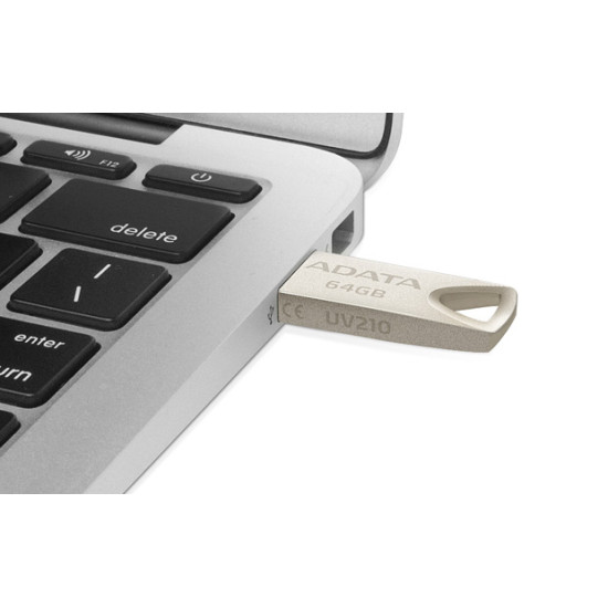 MEMORY DRIVE FLASH USB2 64GB/GOLD AUV210-64G-RGD ADATA MEMORY DRIVE FLASH USB2 64GB/GOLD AUV210-64G-RGD ADATA