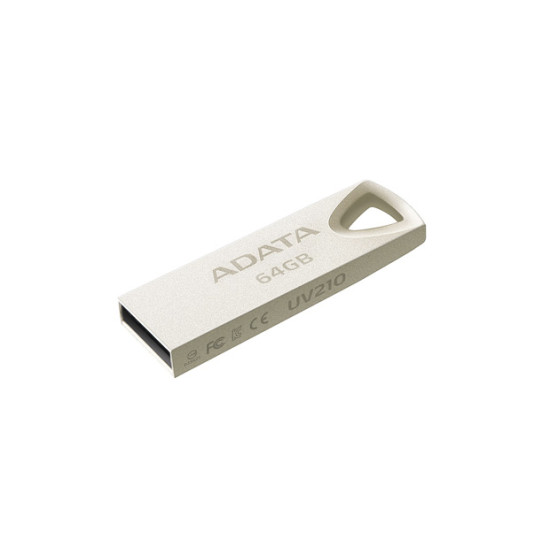 MEMORY DRIVE FLASH USB2 64GB/GOLD AUV210-64G-RGD ADATA MEMORY DRIVE FLASH USB2 64GB/GOLD AUV210-64G-RGD ADATA