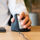R-Go Tools Ergonomic mouse R-Go HE Break with break software, large (hand size ≥ 185 mm), left-handed, Wired, black R-Go Tools Ergonomic mouse R-Go HE Break with break software, large (hand size ≥ 185 mm), left-handed, Wired, black