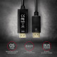 Axagon RVD-HI14C2 video cable adapter 1.8 m HDMI Type A (Standard) DisplayPort Black Axagon RVD-HI14C2 video cable adapter 1.8 m HDMI Type A (Standard) DisplayPort Black