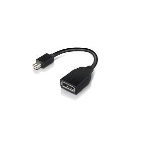 Lenovo 4X90L13971 DisplayPort cable Mini DisplayPort Black Lenovo 4X90L13971 DisplayPort cable Mini DisplayPort Black