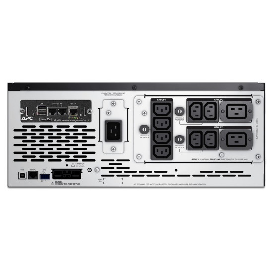 APC Smart-UPS X SMX2200HVNC - 2200VA, 8x C13 + 2x C19 outlet, USB, expandable runtime, short depth, NMC APC Smart-UPS X SMX2200HVNC - 2200VA, 8x C13 + 2x C19 outlet, USB, expandable runtime, short depth, NMC