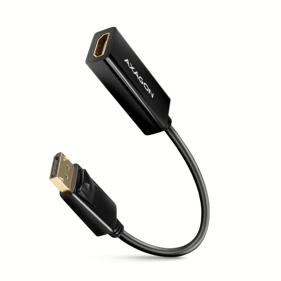 Axagon RVD-HI14N video cable adapter 0.18 m DisplayPort HDMI Black Axagon RVD-HI14N video cable adapter 0.18 m DisplayPort HDMI Black
