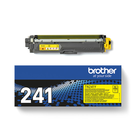 Brother TN-241Y toner cartridge 1 pc(s) Original Yellow Brother TN-241Y toner cartridge 1 pc(s) Original Yellow