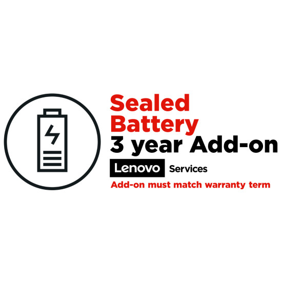 Lenovo 3Y Sealed Battery Replacement 3 year(s) Lenovo 3Y Sealed Battery Replacement 3 year(s)