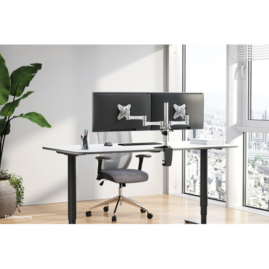 Neomounts FPMA-D1330DSILVER Monitor arm 10-27" Neomounts FPMA-D1330DSILVER Monitor arm 10-27"