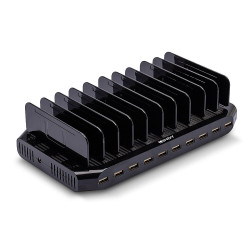 96W 10 Port USB Charging Station