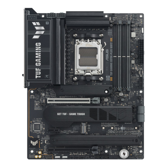 Mainboard|ASUS|AMD X870E|SAM5|ATX|Memory DDR5|Memory slots 4|1xPCI-Express 3.0 1x|1xPCI-Express 4.0 16x|1xPCI-Express 5.0 16x|4xM.2|1xHDMI|4xUSB 2.0|7xUSB 3.2|2xUSB-C|1xRJ45|3xAudio port|TUFGAMX870E-PLUSWIFI7 Mainboard|ASUS|AMD X870E|SAM5|ATX|Memory DDR5|Memory slots 4|1xPCI-Express 3.0 1x|1xPCI-Express 4.0 16x|1xPCI-Express 5.0 16x|4xM.2|1xHDMI|4xUSB 2.0|7xUSB 3.2|2xUSB-C|1xRJ45|3xAudio port|TUFGAMX870E-PLUSWIFI7