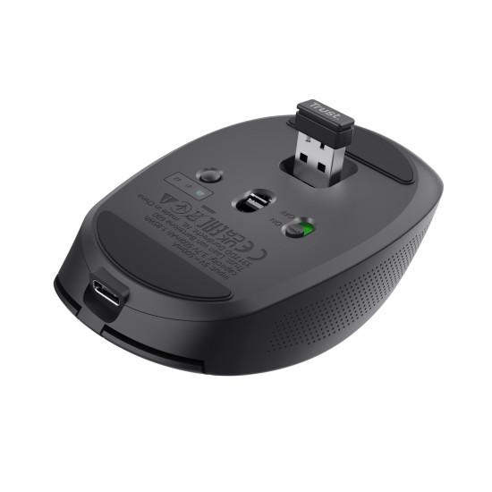 Trust Ozaa mouse Office Right-hand RF Wireless + Bluetooth Optical 3200 DPI Trust Ozaa mouse Office Right-hand RF Wireless + Bluetooth Optical 3200 DPI