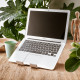 Laptop and tablet stand R-Go Treepod, ergonomic and modular, adjustable, biobased