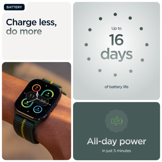 Motorola moto watch fit 4.83 cm (1.9") OLED 44.5 mm Digital Touchscreen Green, Grey GPS (satellite) Motorola moto watch fit 4.83 cm (1.9") OLED 44.5 mm Digital Touchscreen Green, Grey GPS (satellite)