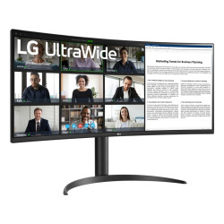 LCD Monitor|LG|34WR55QK-B|34"|Business/Curved/21 : 9|Panel VA|3440x1440|21:9|100Hz|5 ms|Height adjustable|Tilt|Colour Black|34WR55QK-B