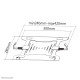 Neomounts NOTEBOOK-V200 Laptop holder 10-15" - VESA - universal Neomounts NOTEBOOK-V200 Laptop holder 10-15" - VESA - universal