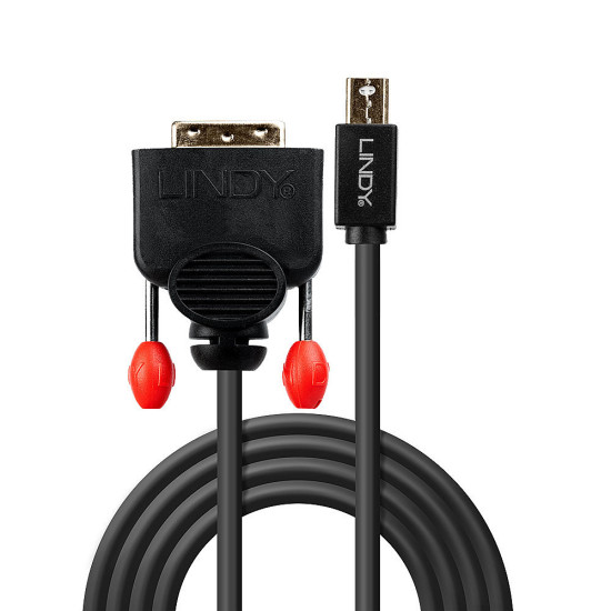 3m Mini DisplayPort to DVI Cable, Black 3m Mini DisplayPort to DVI Cable, Black