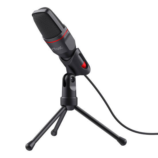 Trust GXT 212 Black, Red PC microphone Trust GXT 212 Black, Red PC microphone