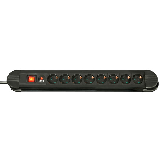 Lindy 73104 power extension 8 AC outlet(s) Indoor Black Lindy 73104 power extension 8 AC outlet(s) Indoor Black