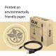 CLUB3D Mini DisplayPort to DisplayPort 1.4 HBR3 8K60Hz Cable, 2 Meter / 6.56 Feet CLUB3D Mini DisplayPort to DisplayPort 1.4 HBR3 8K60Hz Cable, 2 Meter / 6.56 Feet