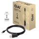 CLUB3D Mini DisplayPort to DisplayPort 1.4 HBR3 8K60Hz Cable, 2 Meter / 6.56 Feet CLUB3D Mini DisplayPort to DisplayPort 1.4 HBR3 8K60Hz Cable, 2 Meter / 6.56 Feet